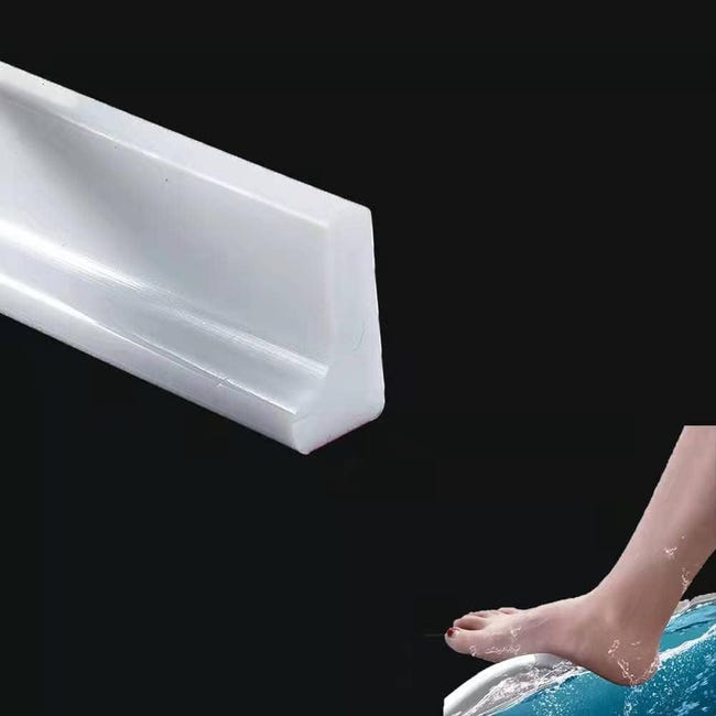 Hochwertige, 1 Meter Lange Wasserrückhalteleiste Für Badezimmer- Und Duschschwellen – Die Ideale Wahl Für Familien.