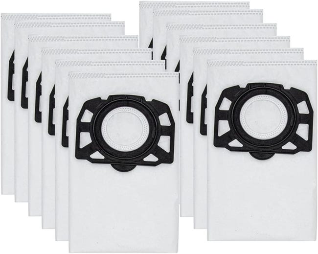 12 Staubsaugerbeutel, Kompatibel Mit Kärcher Modellen Wd4/wd5/wd6/mv4/kd3/wd3
