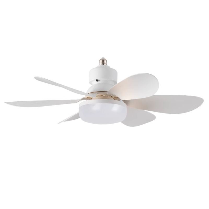 Deckenventilator Mit Licht Und Fernbedienung, Kleines 52-cm-led-modell Mit Einstellbarer Helligkeit, E27-fassung