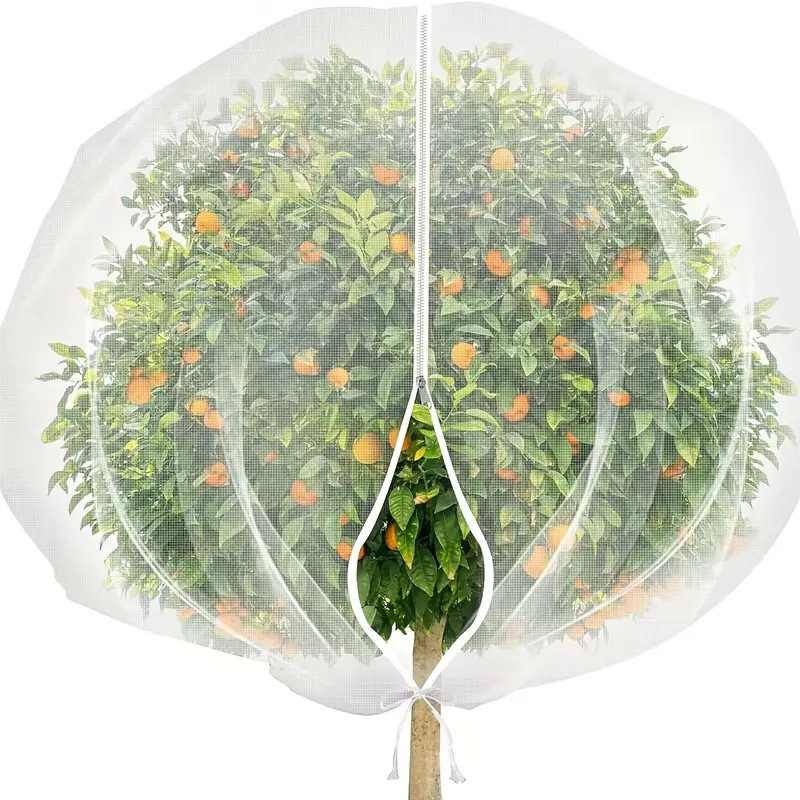 Set Mit 2 Vogelsicheren Abdeckungen Für Obstbäume, Insektensicheren Abdeckungen Für Pflanzen, Schutzabdeckungen Für Obstbäume (2 X 2,4 M)