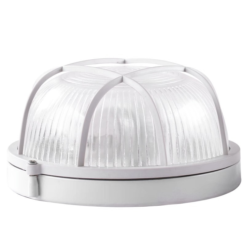 Explosionsgeschützte Led-lampe, Außenwandleuchte, 17 X 17 X 8,6 Cm, Ip65, Weiß.