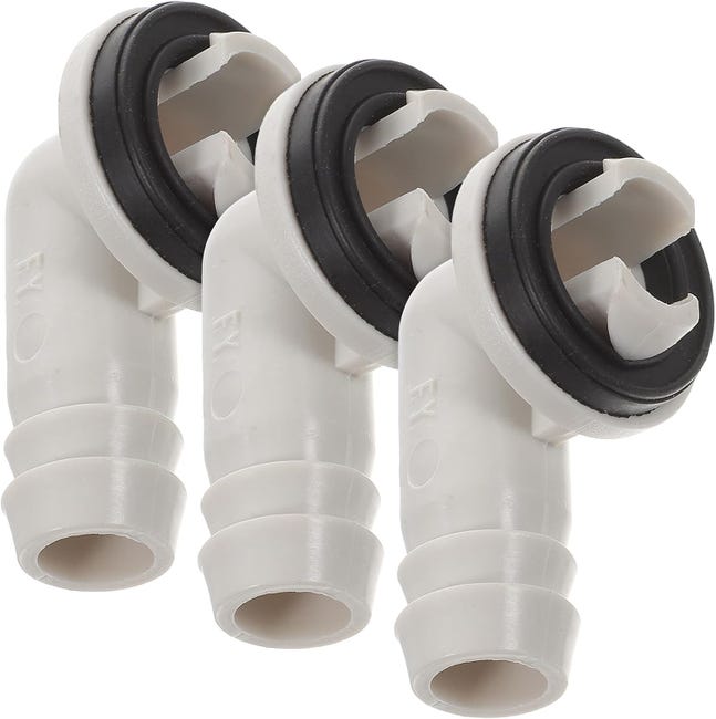 Set Mit 3 15-mm-klimaanlagen-ablaufschlauchanschlüssen, Kondensatablaufadapter