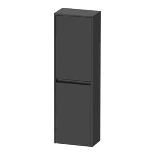 Duravit Halbhochschrank Ketho.2 40x24x132cm, 2 Tür., Anschl re, graph ma