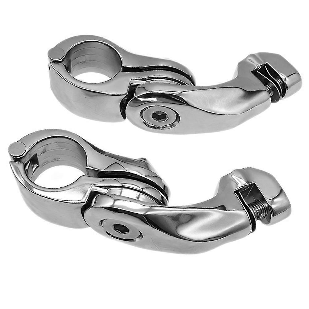 32 Mm (1-1/4") Motorrad-fußrasten-verbindungshalterung Mit Motorschutzbügel Für Harley-serien-rennmotorräder, Verzinkte Teile.