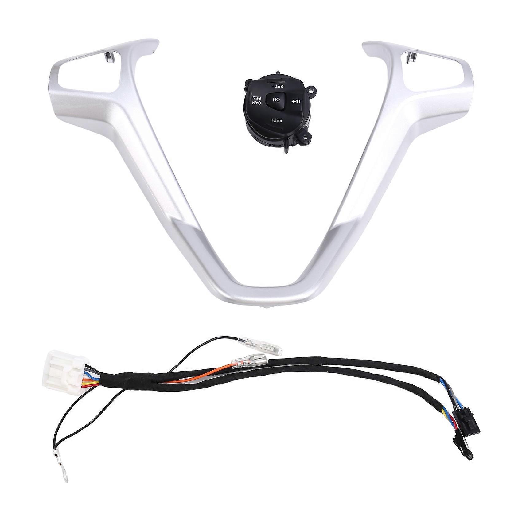 Karosserierahmenverkleidung, Lenkradbezug, Tempomatknöpfe Für Ford Fiesta Mk7 Ecosport 2013