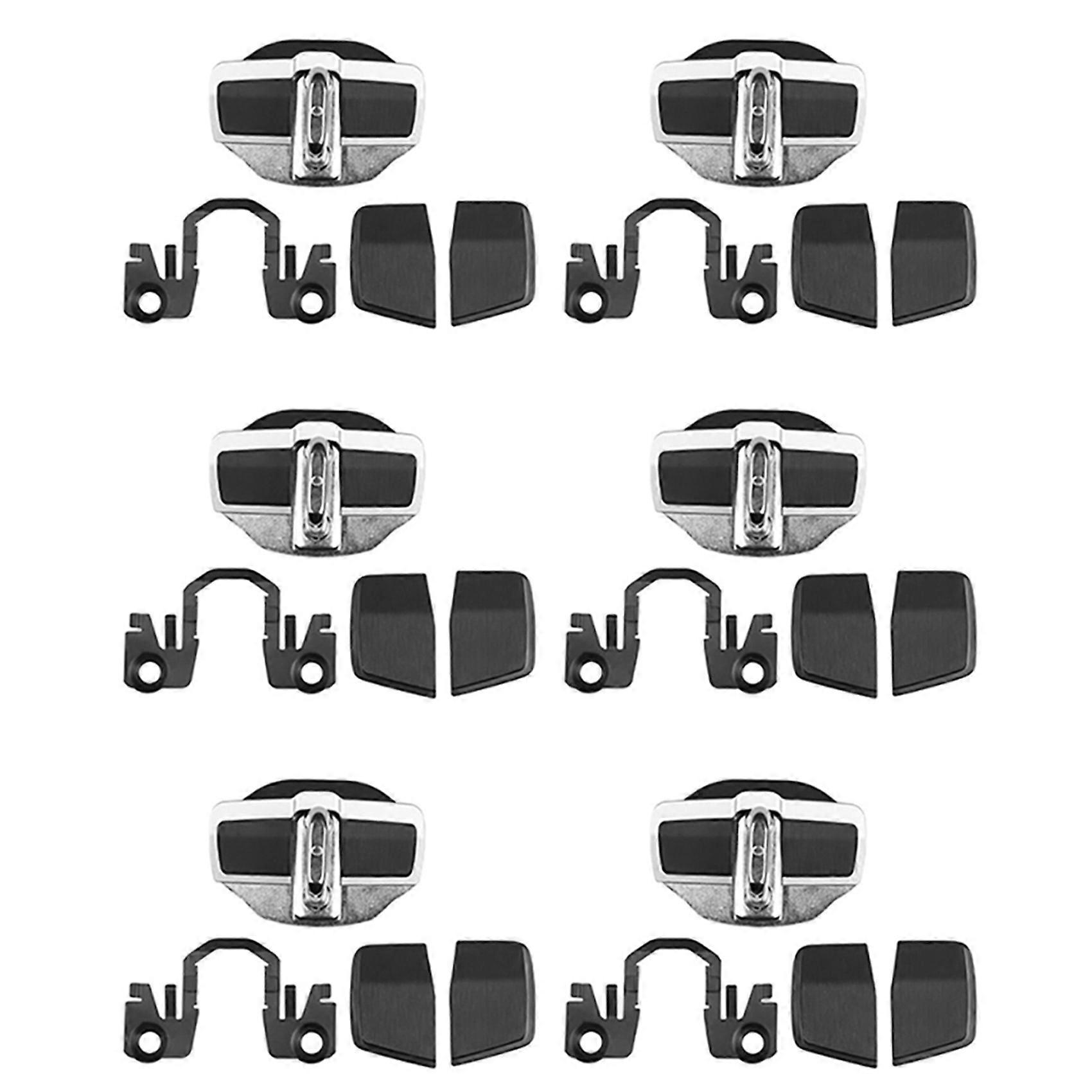 Set Mit 6 Trd-türschlossschnallen, Verbesserter Stabilisatorabdeckung, Riegeln Und Anschlägen Für Lexus- Und Toyota-modelle, Beseitigt Unschöne Spalten