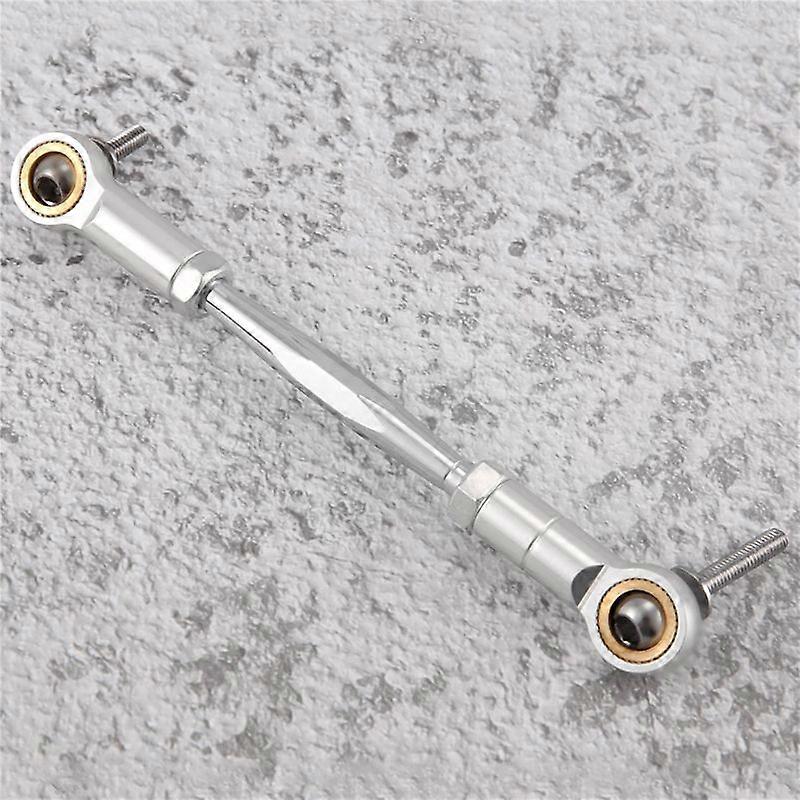 Cnc-gefräste Lenkstange Aus Metall Für 1/5 Baha Rovan Km Baja 5b, Silber