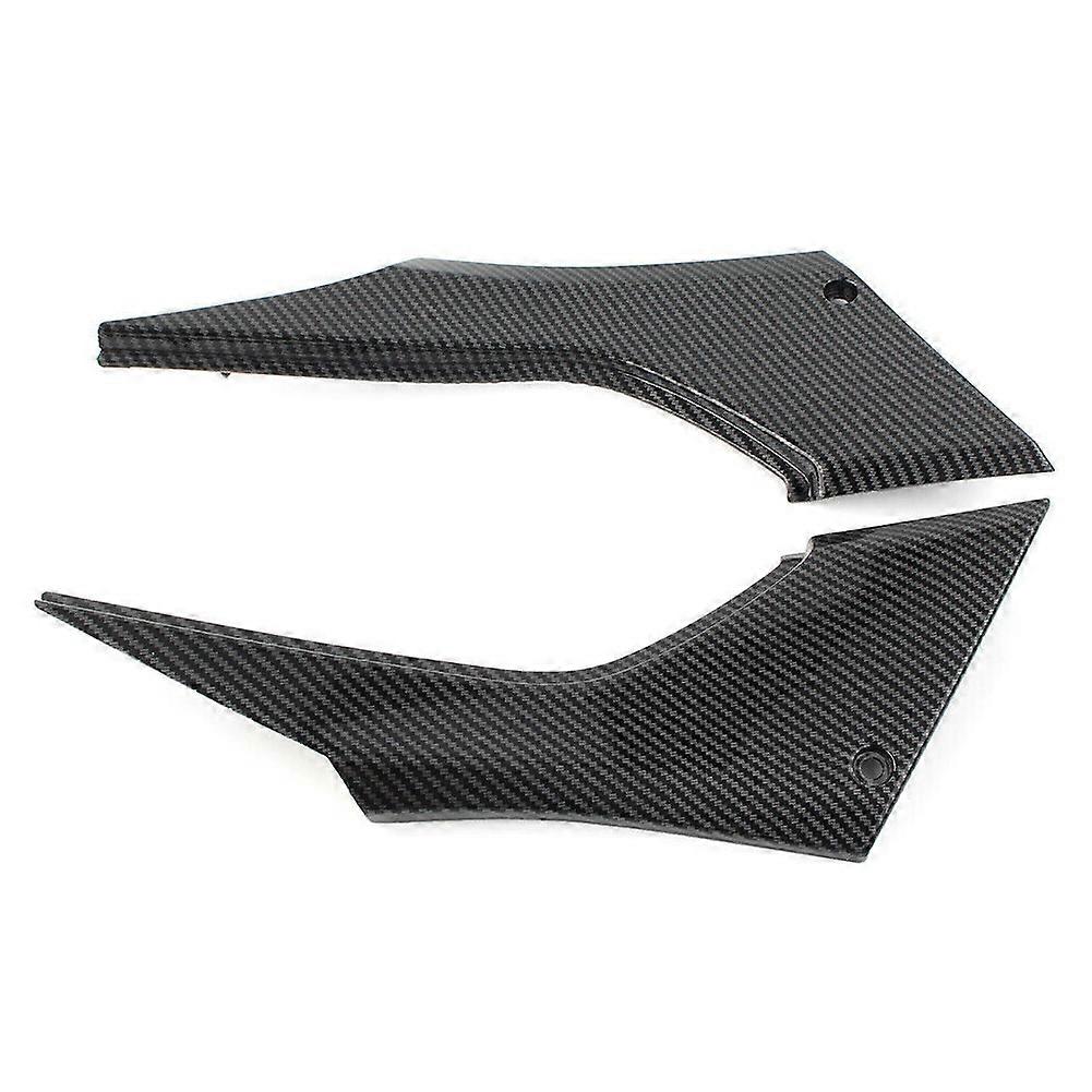 Motorradsitz-seitenverkleidung In Carbonfaser-optik Für Kawasaki Ninja 300 Ex300 2013-2017