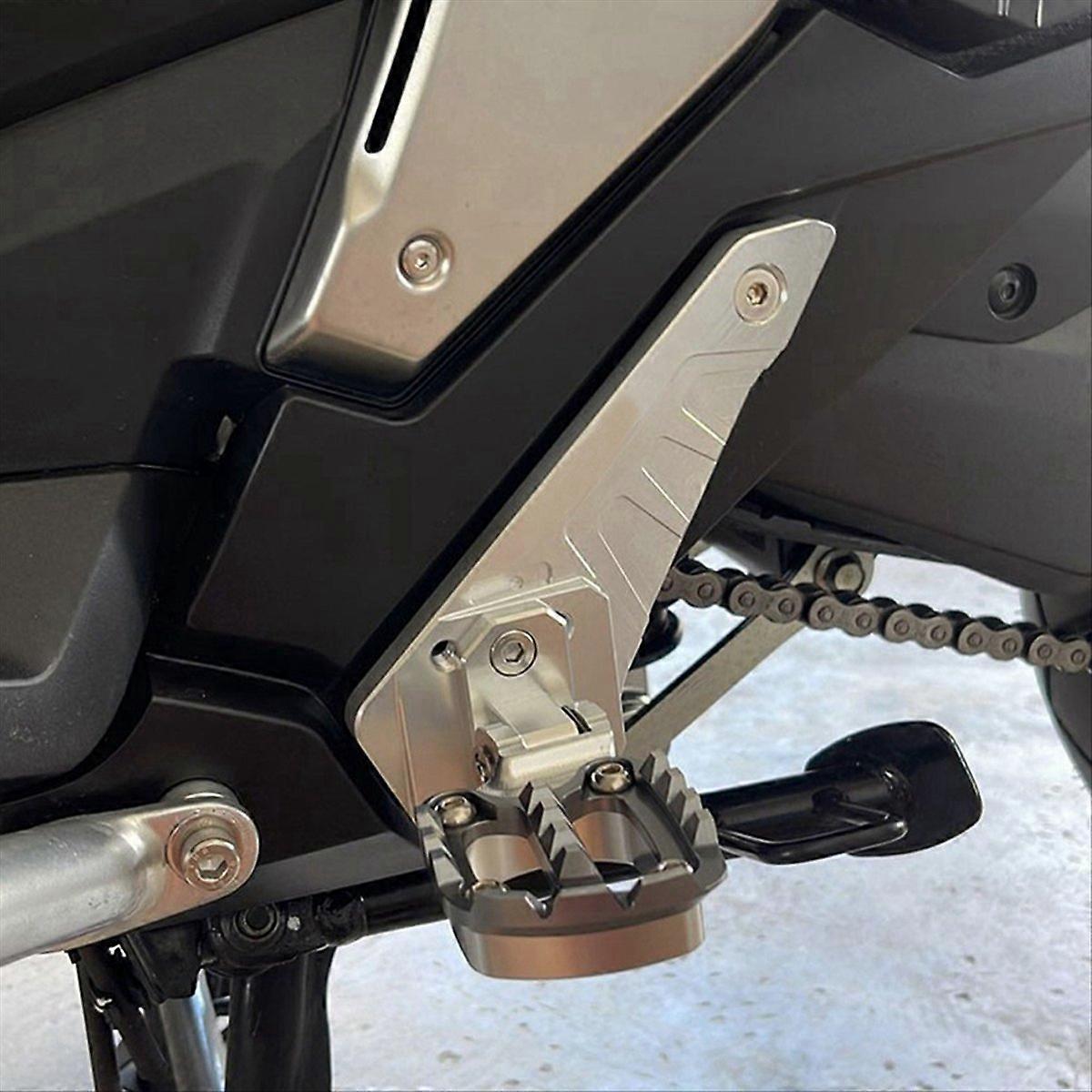 Klappbare Motorradfußrasten, Soziusfußrasten, Klappfußrasten Für Xadv X-adv 750 Xadv750 Silber