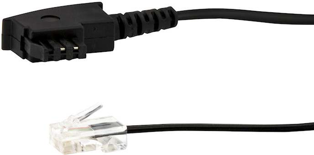 E+P Elektrik DSL-Anschlusskabel 3m TAE-F/RJ45 Stecker T180/3