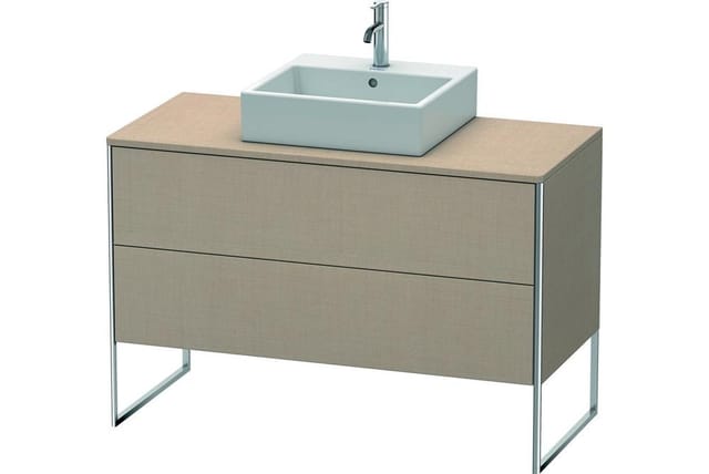 Duravit Waschtischunterschrank XSquare 120x54,8cm, lei, f Kons, 2 Ausz., steh.