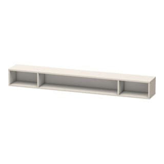 Duravit Regalelement L-Cube 100x14cm, Tau matt, 3 Fächer, horizontal