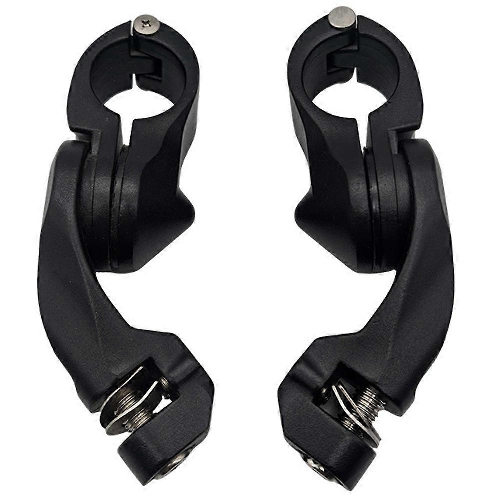 32 Mm (1-1/4") Motorrad-fußrasten-verbindungshalterung Mit Motorschutzbügel Für Harley-serien-rennmotorräder (schwarz).
