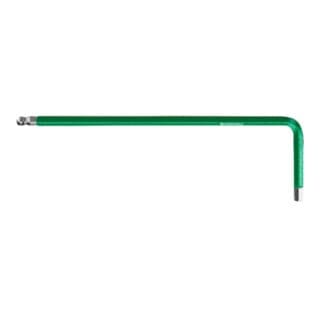 PB Swiss Tools Sechskant-Winkelschraubendreher, mit Kugelkopf, pulverbeschichtet, 2 mm
