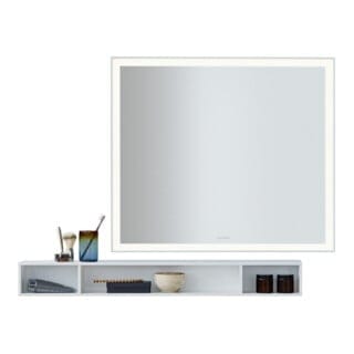 Duravit Regalelement L-Cube 80x14cm, weiß matt, 3 Fächer, horizontal