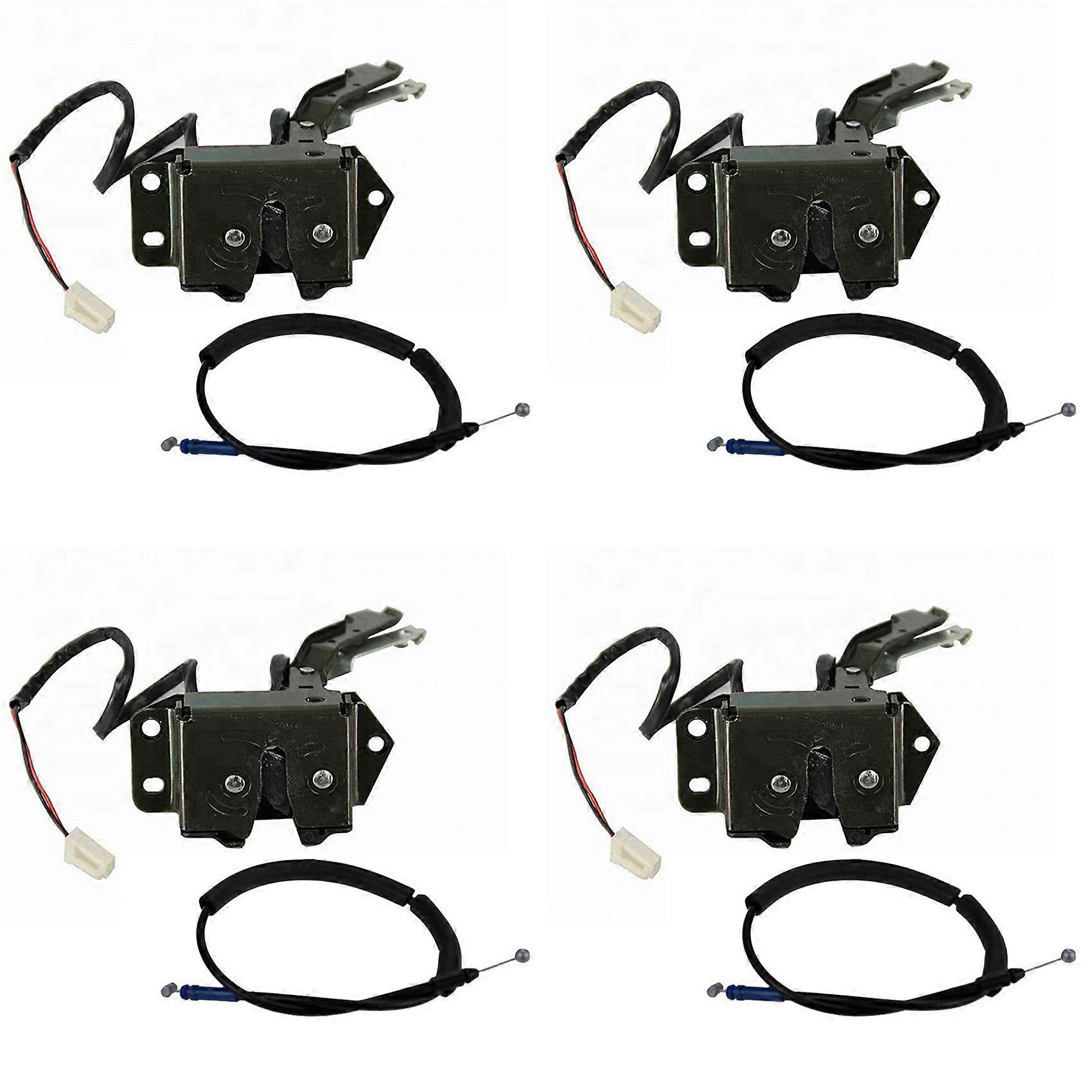 4 Cerraduras Para Portón Trasero De Toyota Hiace Commuter 2005-2018, Número De Pieza 69350-26120