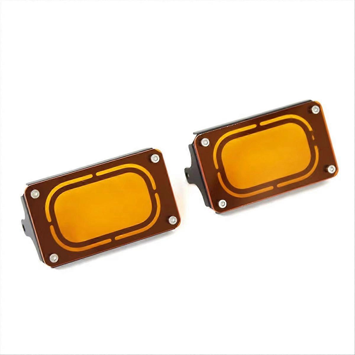 Zontes Motorrad-led-nebelscheinwerfer-schutzabdeckung, Orange