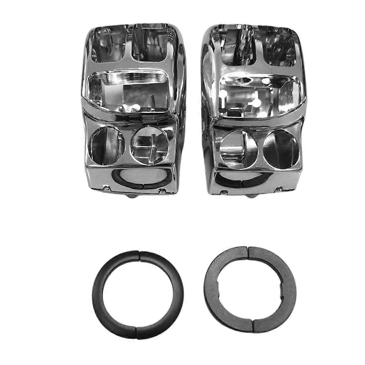 Chromabdeckungen Für Die Bedienelemente Am Lenker Für Die Road Glide Special Fltrxs Touring- Und Trike-modelle Der Baujahre 2014-2023.