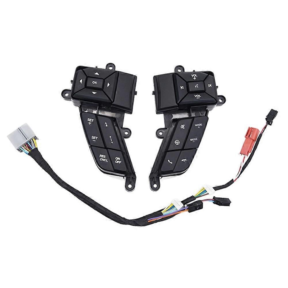 Fl3t-9e740-ecw Lenkradschalter, Tempomat-schalter, Lautstärkeregler, Kompatibel Mit Ford F150 2015–2020 B