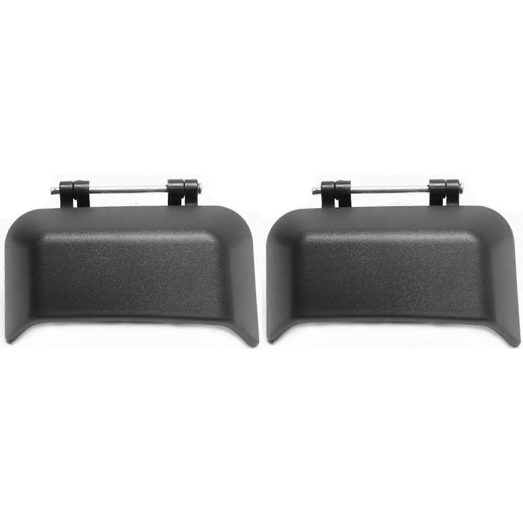 2 Schwarze Türgriffe Hinten Rechts Außen Für Jeep Compass 2007-2016 5115826af 5115826ae 5115826ad