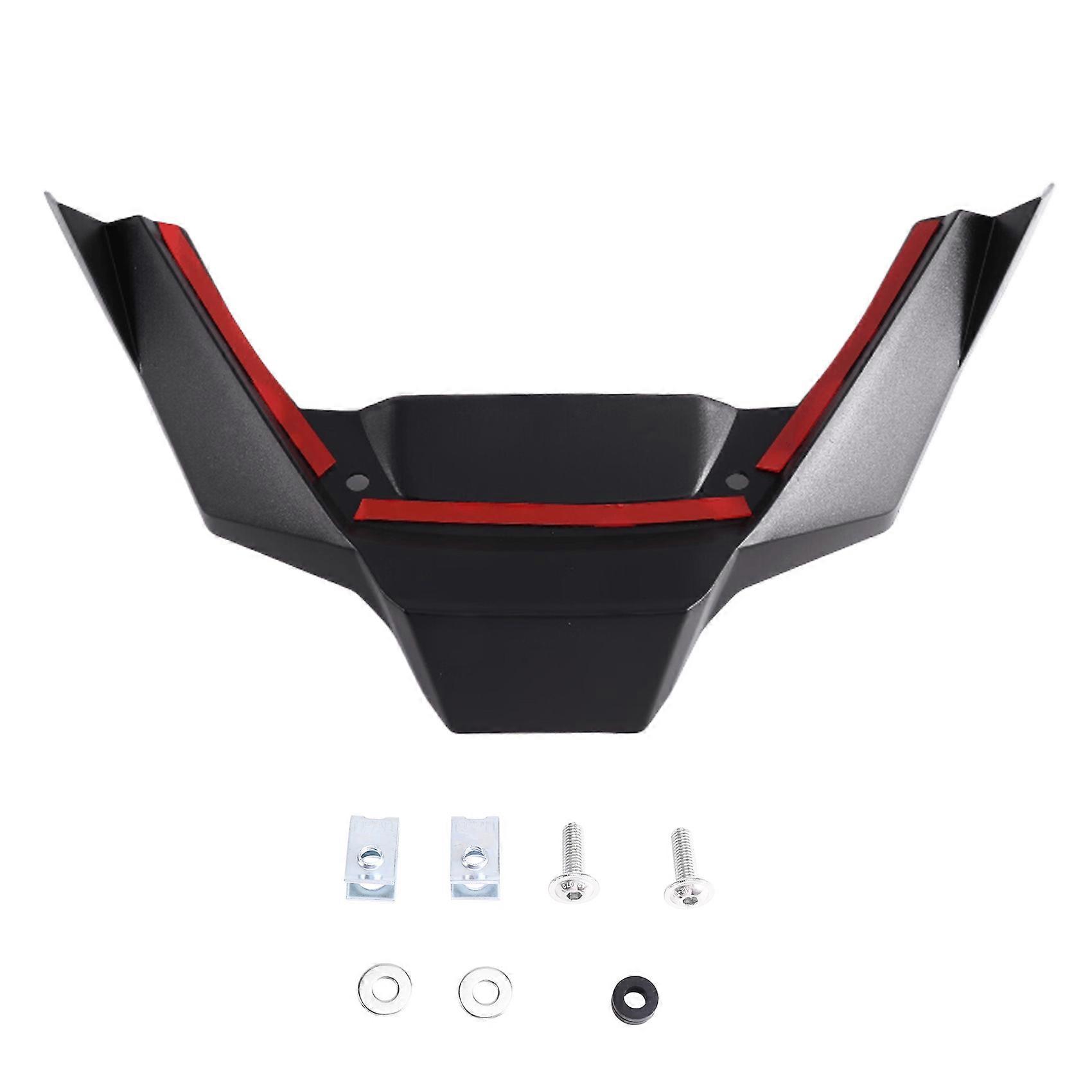 Motorrad-frontspoiler, Flügelverlängerung, "nackter Schnabel"-frontverkleidung Kompatibel Mit Honda Xadv 750 X-adv750 25-26, Farbe: Schwarz.