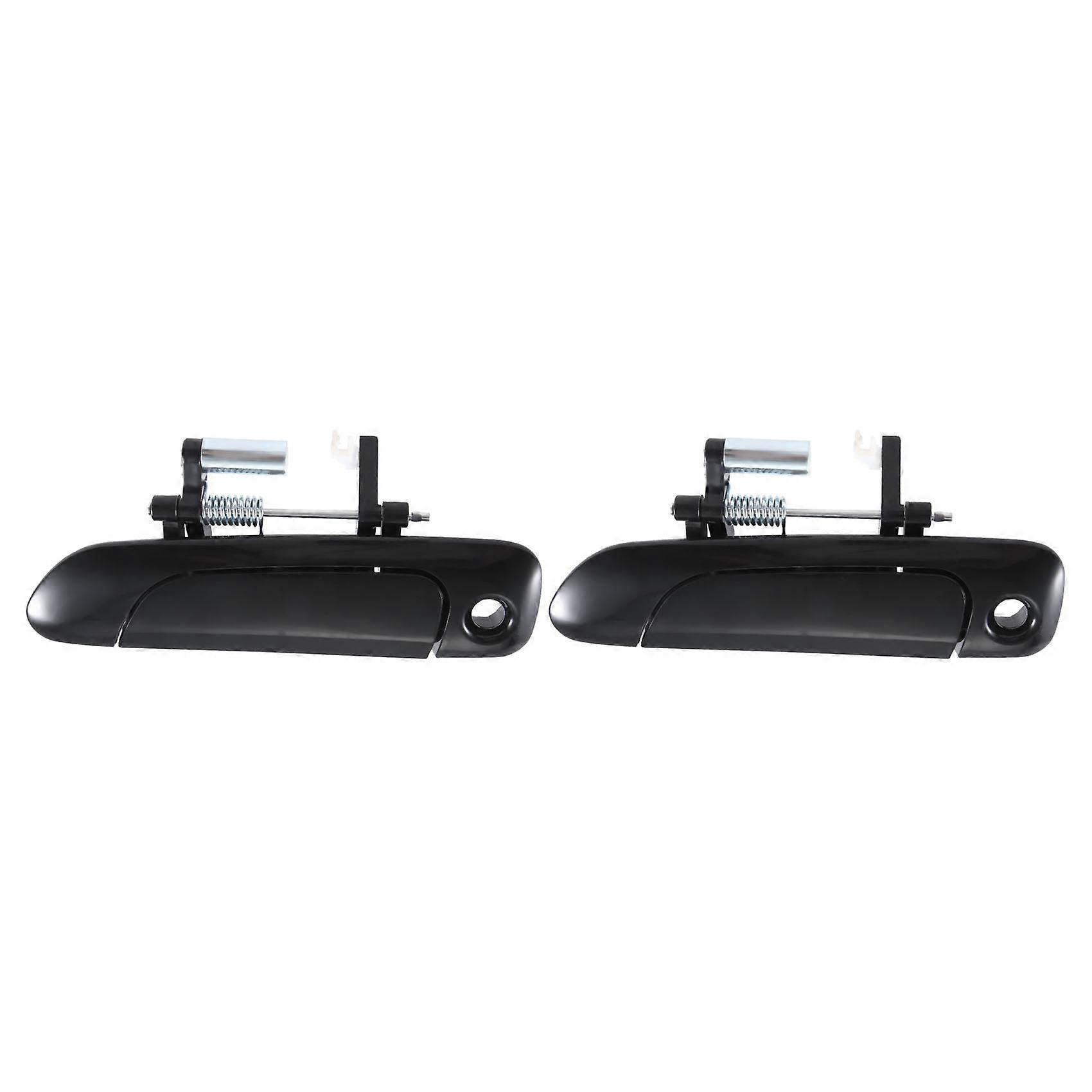 Satz Mit 2 Schwarzen Linken Vorderen Außentürgriffen Für Honda City, Jazz Und Fit (2002–2008)