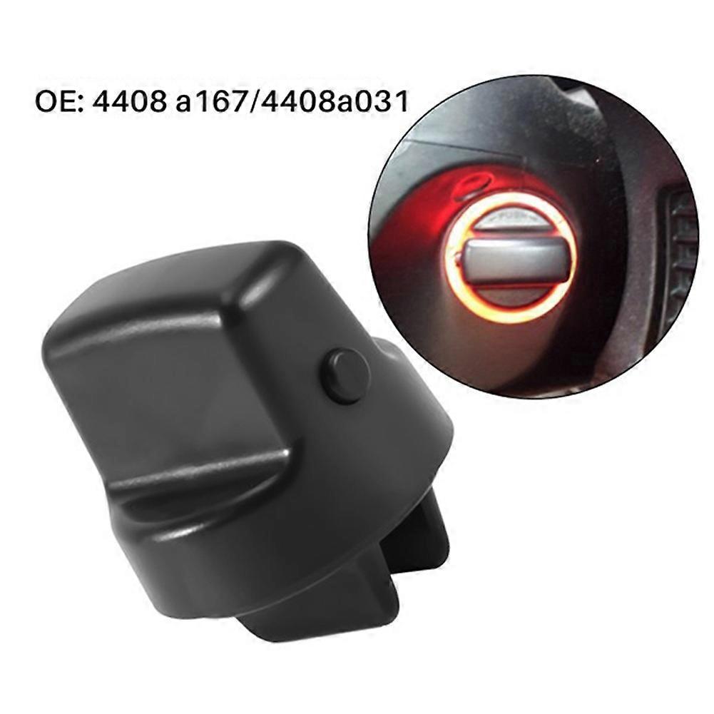 2 Stück Zündstartschalterknopfabdeckung Und Einsatz Für Mitsubishi Keyless Lancer Outlander 4408a167 4408a031