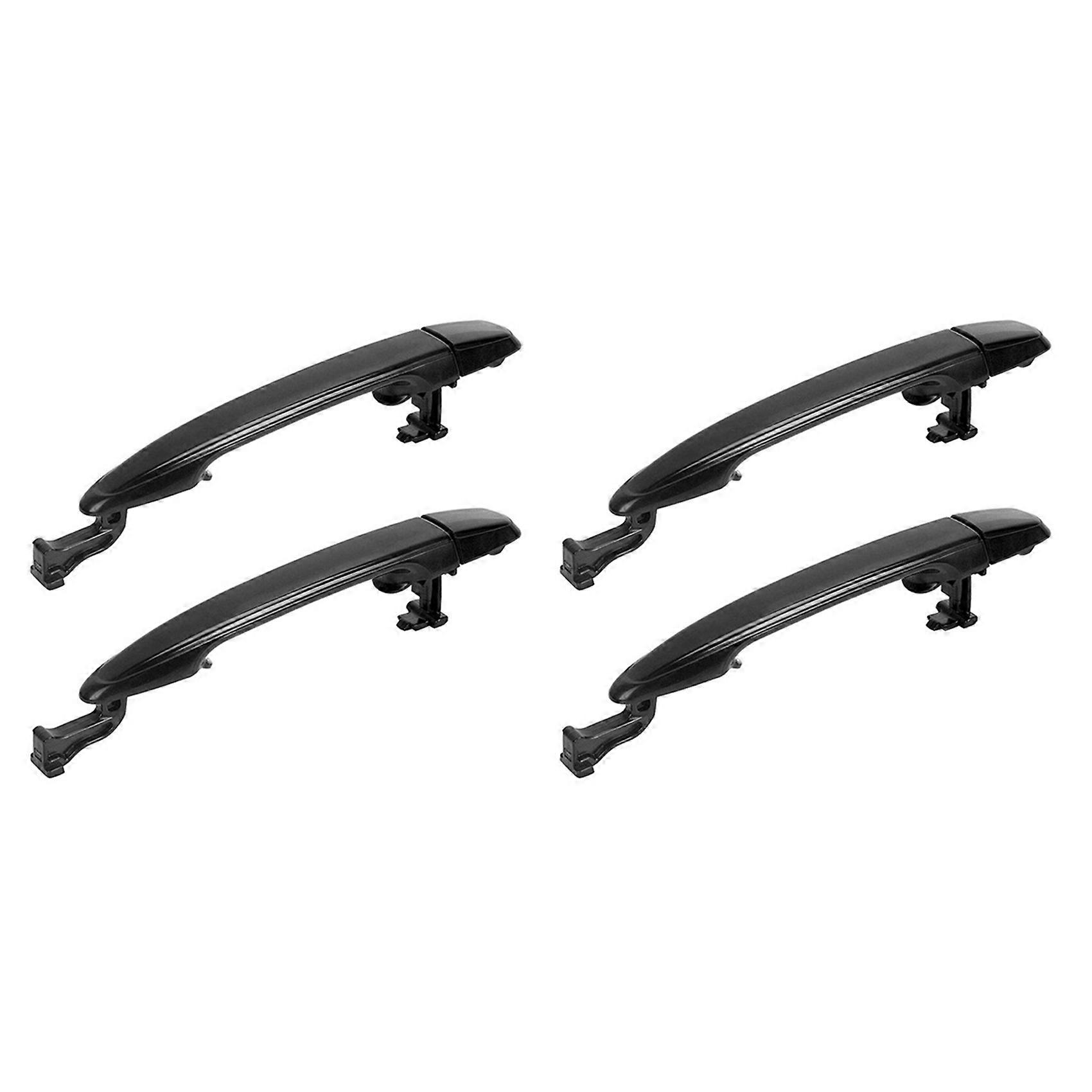 4 Türgriffe Hinten Außen Für Toyota Sienna 2004-2010 69213-08020 69227-08040 Schwarz