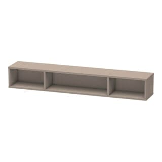 Duravit Regalelement L-Cube 80x14cm, bas. matt, 3 Fächer, horizontal