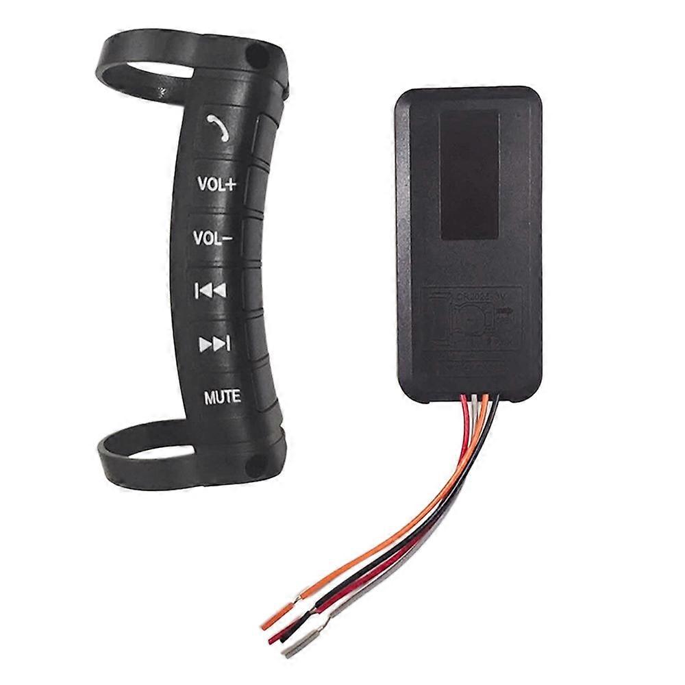 Universelle Lenkradfernbedienung Für Autos, Kabellose Bluetooth-multifunktionstaste Für 2din-dvd-player