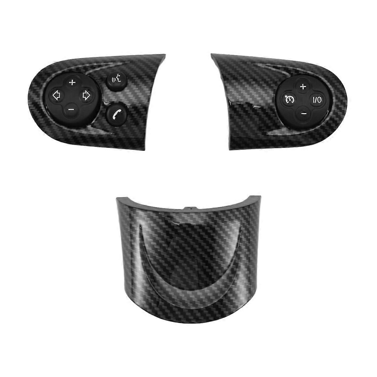 Lenkradschalter-zierblenden Im Carbonfaser-stil Für R55 R56 R57 R58 R59 R60 R61