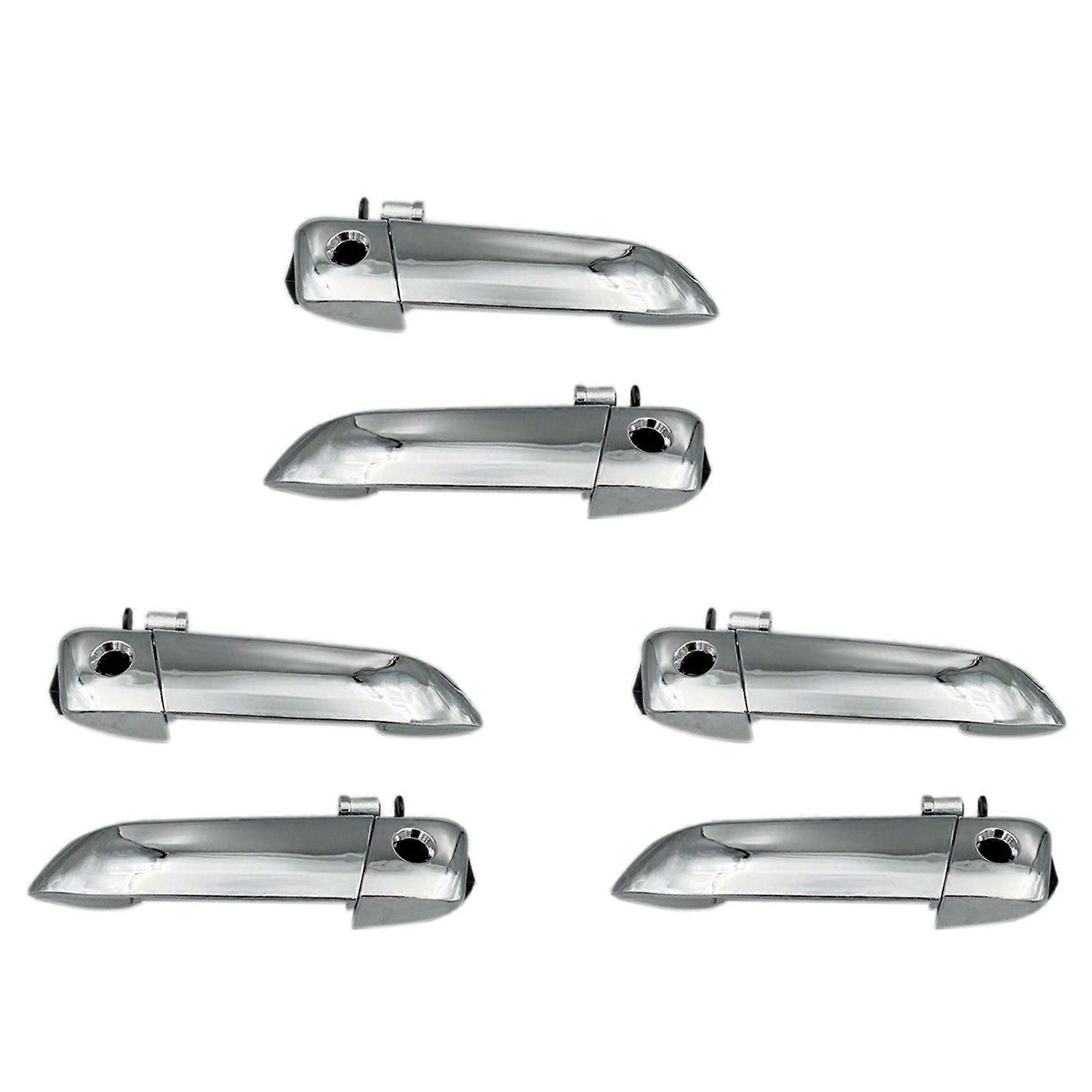 3 Verchromte Außentürgriffe (links & Rechts) Für Toyota Hiace Van 2005-2018 Commuter Quantum