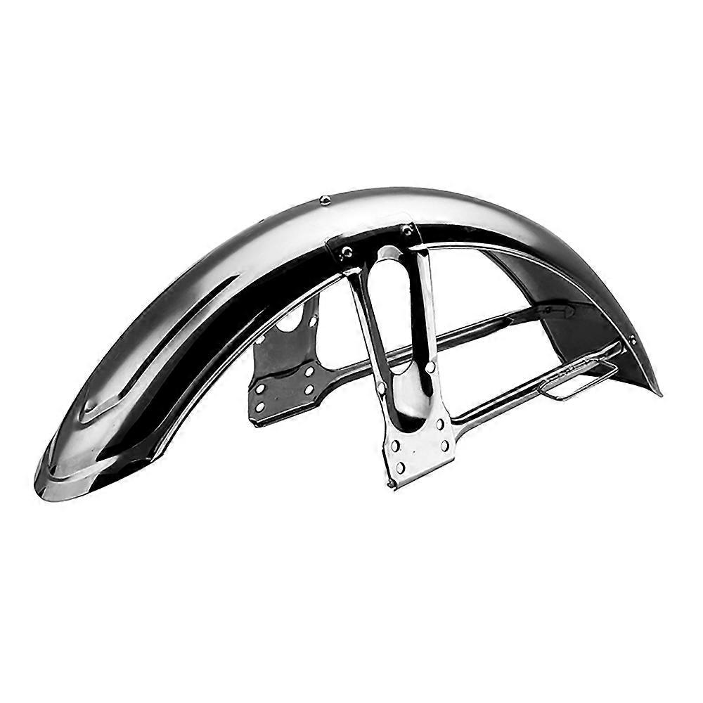 Vorderer Kotflügel Für Cafe Racer Motorrad, Spritzschutz Für Honda Cg125, Silberfarben.