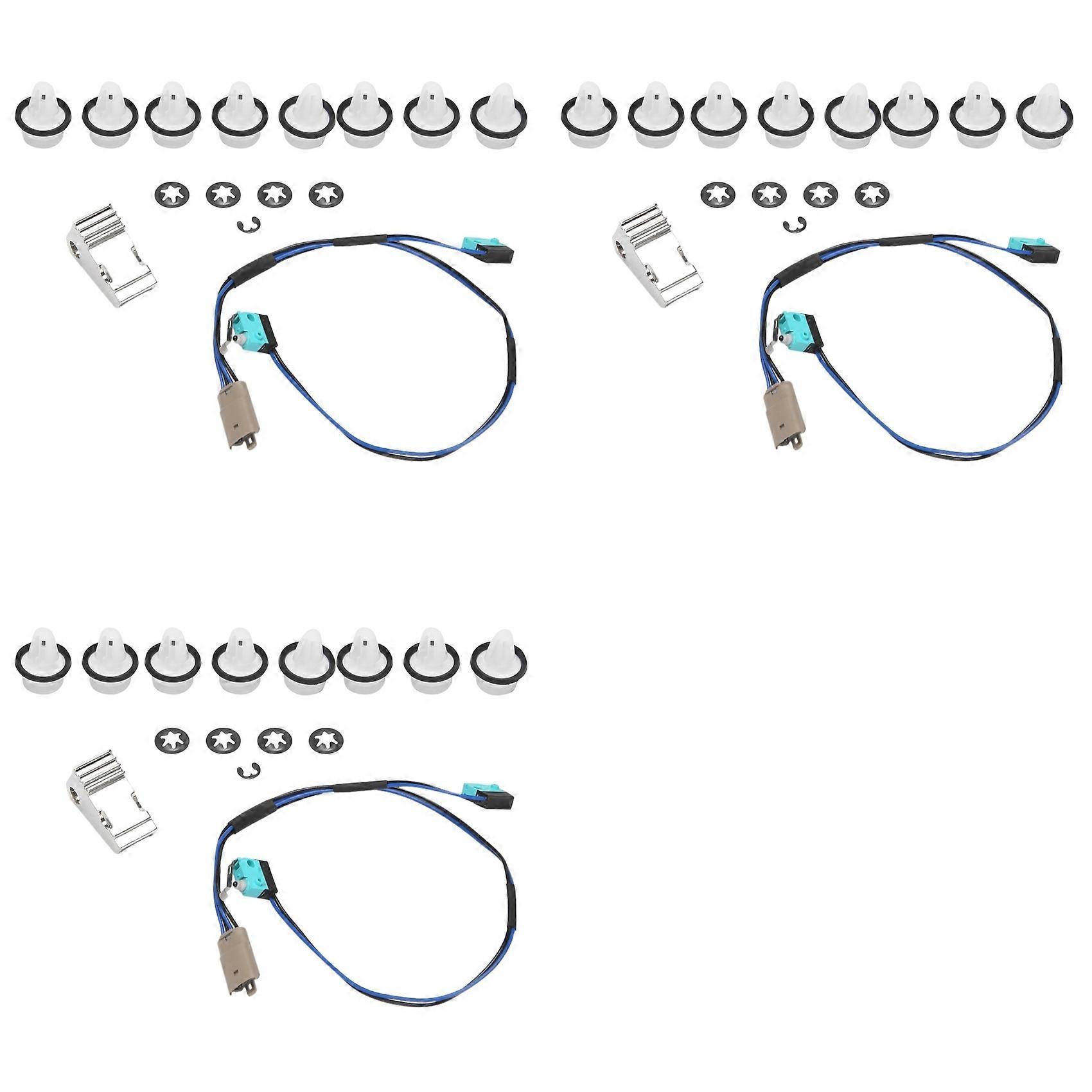 3x Türgriff Für Tesla Model S, Verstärkter Mikroschalterkabelbaum 1016009-00-e 1016009-00-c 1042845-00-b