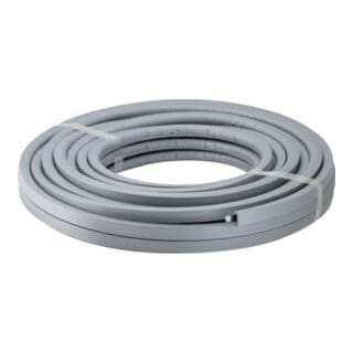 Geberit Systemrohr Mepla ML d 20mm, exz. gedäm., Rolle a 50 m, grau