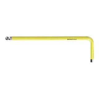 PB Swiss Tools Sechskant-Winkelschraubendreher, mit Kugelkopf, pulverbeschichtet, 3 mm