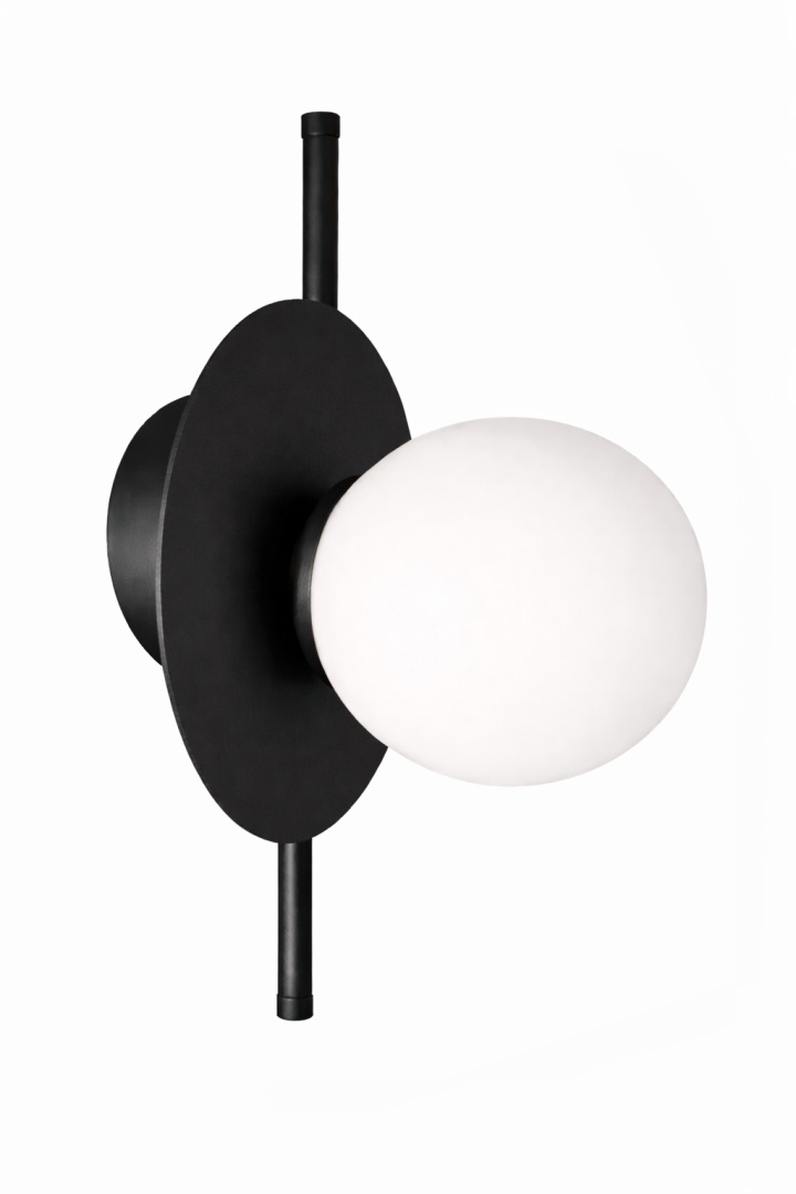 Wandleuchte 1xe14 Luma Black