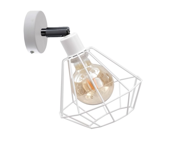 Wandleuchte 1xe27 Foskal White