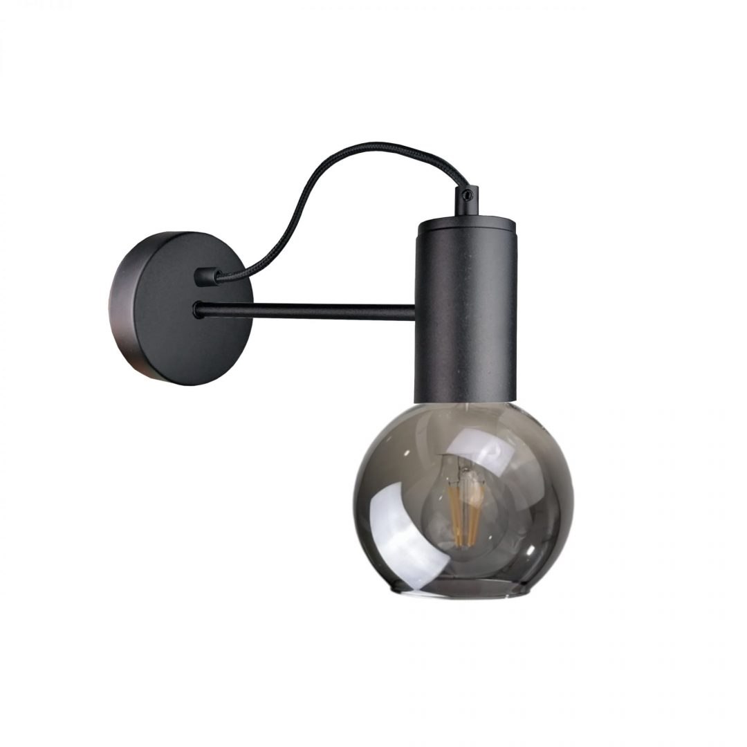 Wandleuchte 1xe27 Liv Black