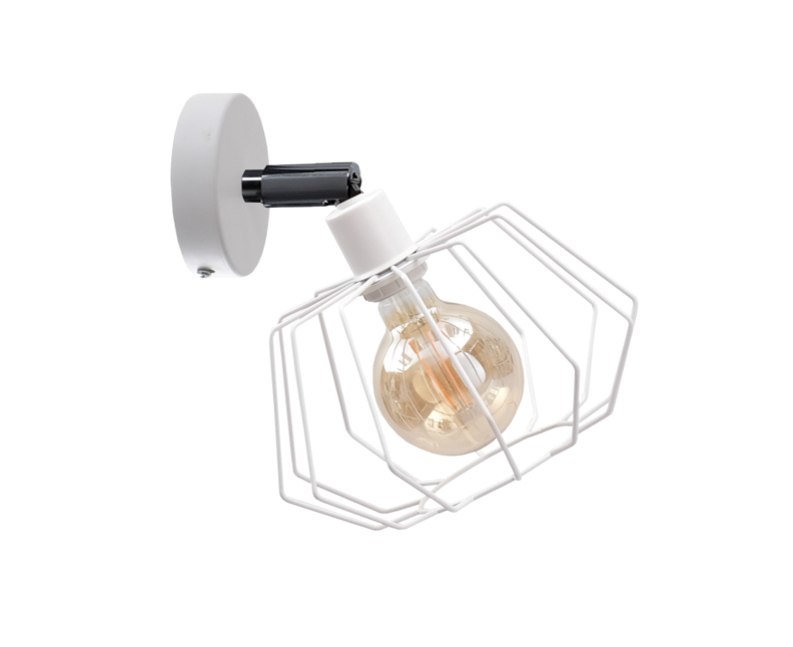 Wandleuchte 1xe27 Luna White