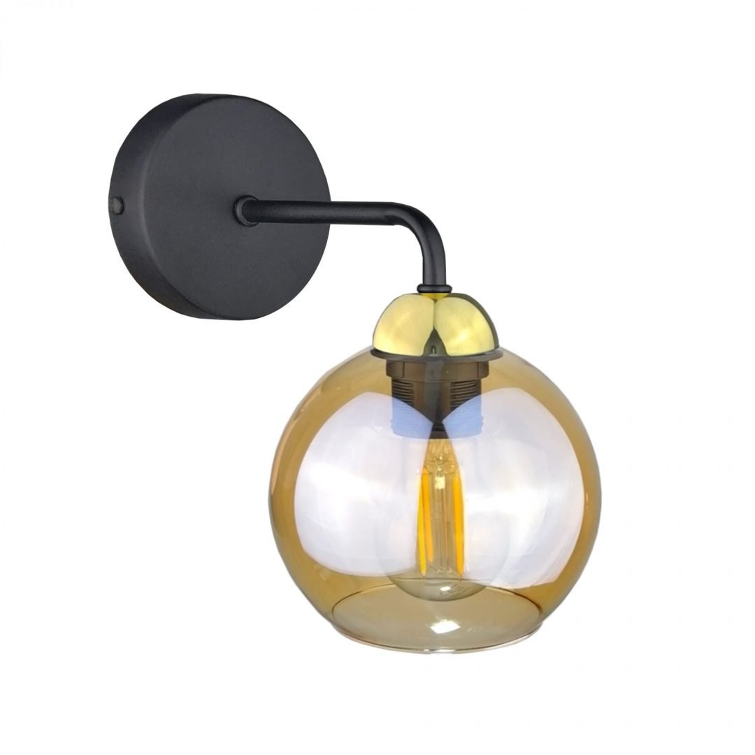 Wandleuchte 1xe27 Melle Gold
