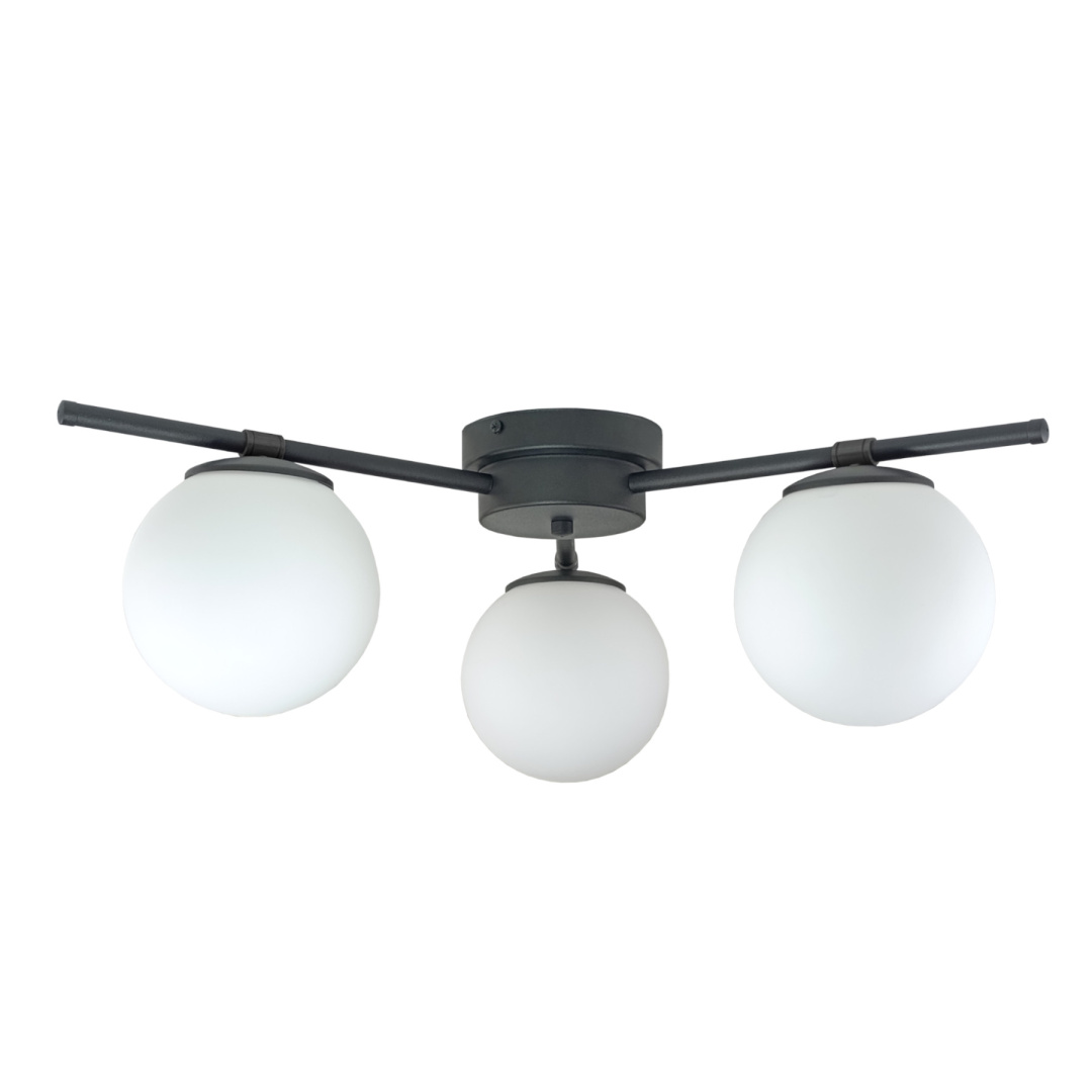 Deckenleuchte 3xe14 Apeks Weiß Keter Lighting