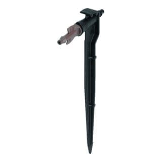 Reihentropfer 6 mm,0-6 l/h,Erdspieß,6x GEKA Drip