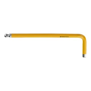 PB Swiss Tools Sechskant-Winkelschraubendreher, mit Kugelkopf, pulverbeschichtet, 4 mm