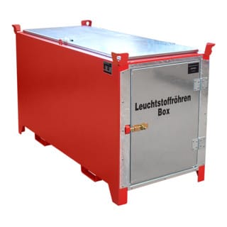 Bauer Südlohn Leuchtstoffröhren-Box SL-D 150, lackiert, Feuerrot