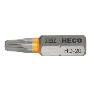 HECO Bits, HECO-Drive, HD-20, Farbring: orange, im Blister