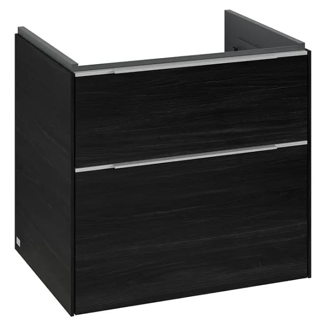 V&B Waschtischunterschrank Subway 3.0 62,2x57,6x47,8cm, m LE/Gr Alu gl, bla Oa