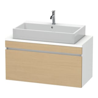Duravit Waschtischunterschrank Com DuraStyle 100x47,8cm, E na/we ma, f Kons, 1 Ausz.