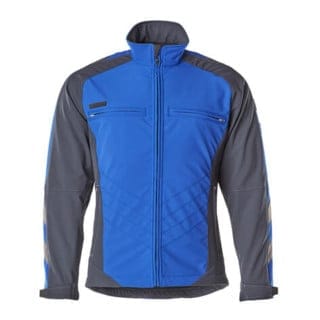 Mascot Dresden Soft Shell Jacke Größe 4XL, kornblau/schwarzblau
