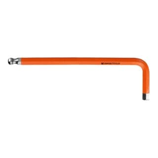 PB Swiss Tools Sechskant-Winkelschraubendreher, mit Kugelkopf, pulverbeschichtet, 5 mm